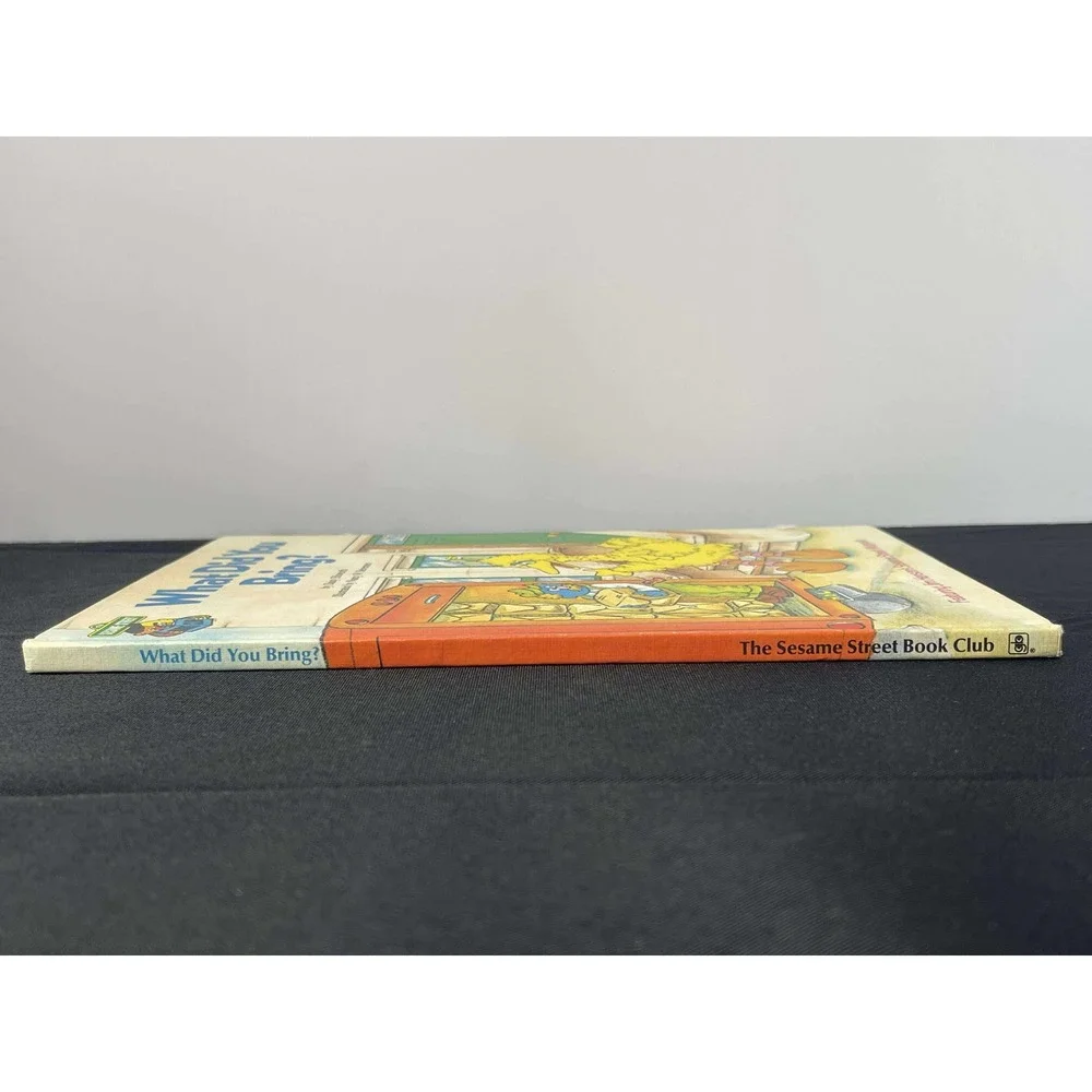 Sesame Street What Did You Bring Golden Press Book‎ Vintage